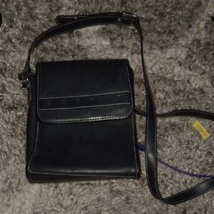 Esprit Black Crossbody Bag, vintage